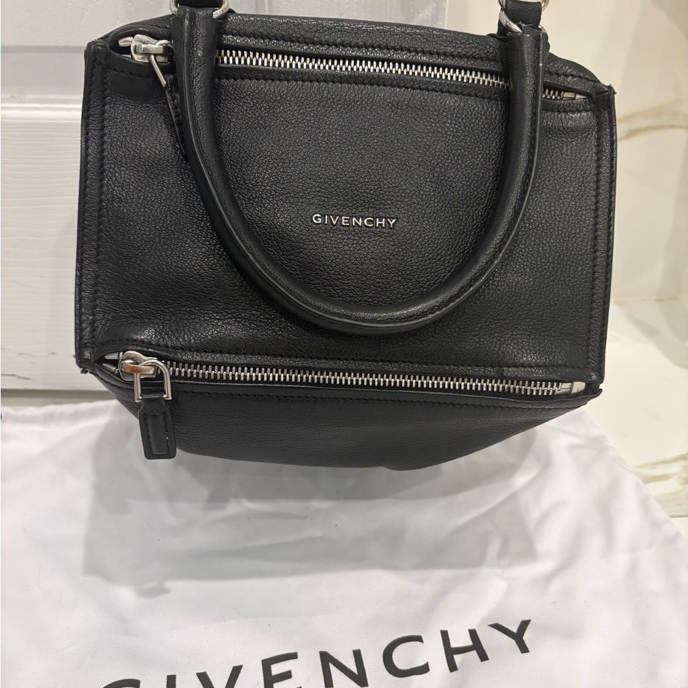 Givenchy Pandora Bag, Black Leather
